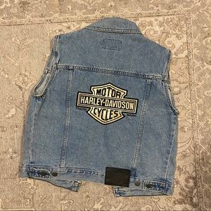 Harley Davidson Jean Vest